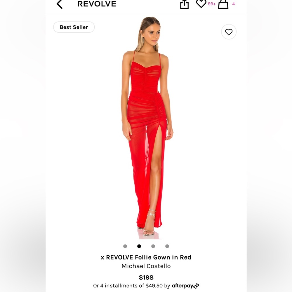 Revolve Red Dress